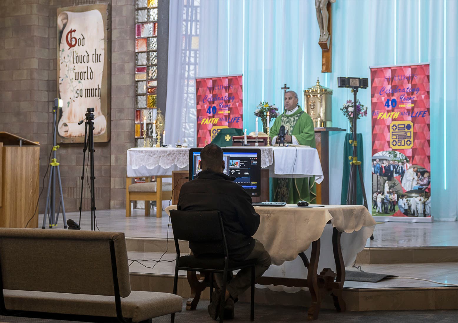 Live Mass During Pandemic 15 June