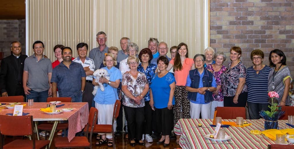 Parish Volunteers Lunch Class Of
