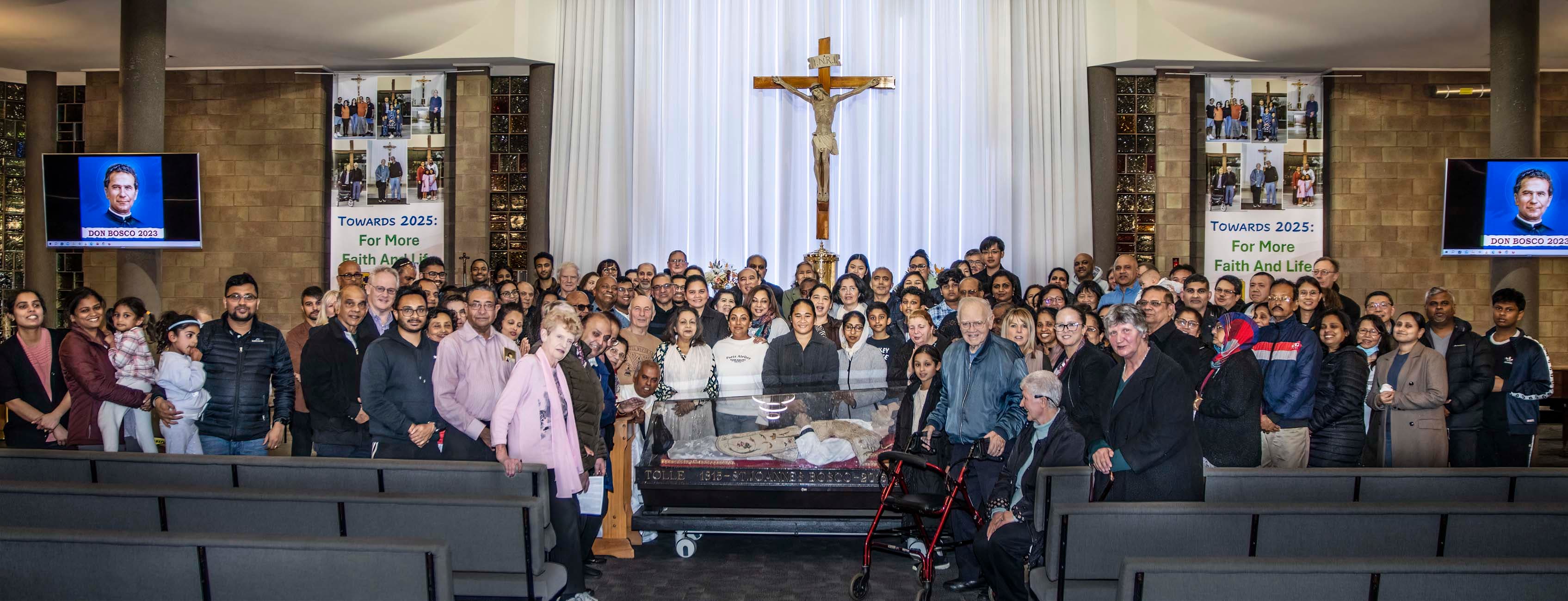 St John Bosco Relic Centenary Tour 10 11 August
