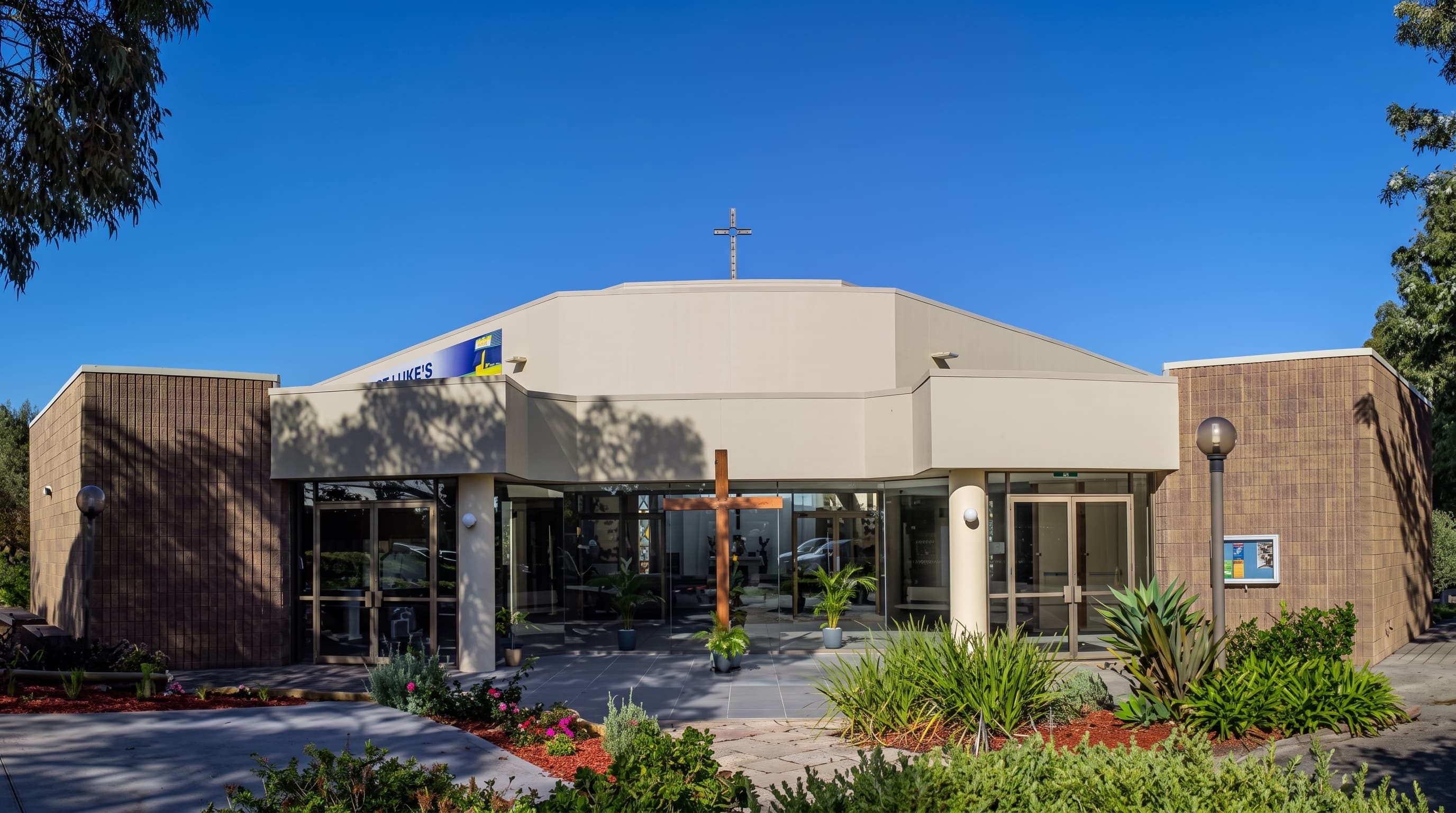 St. Luke's Catholic Parish Church exterior in Wantirna