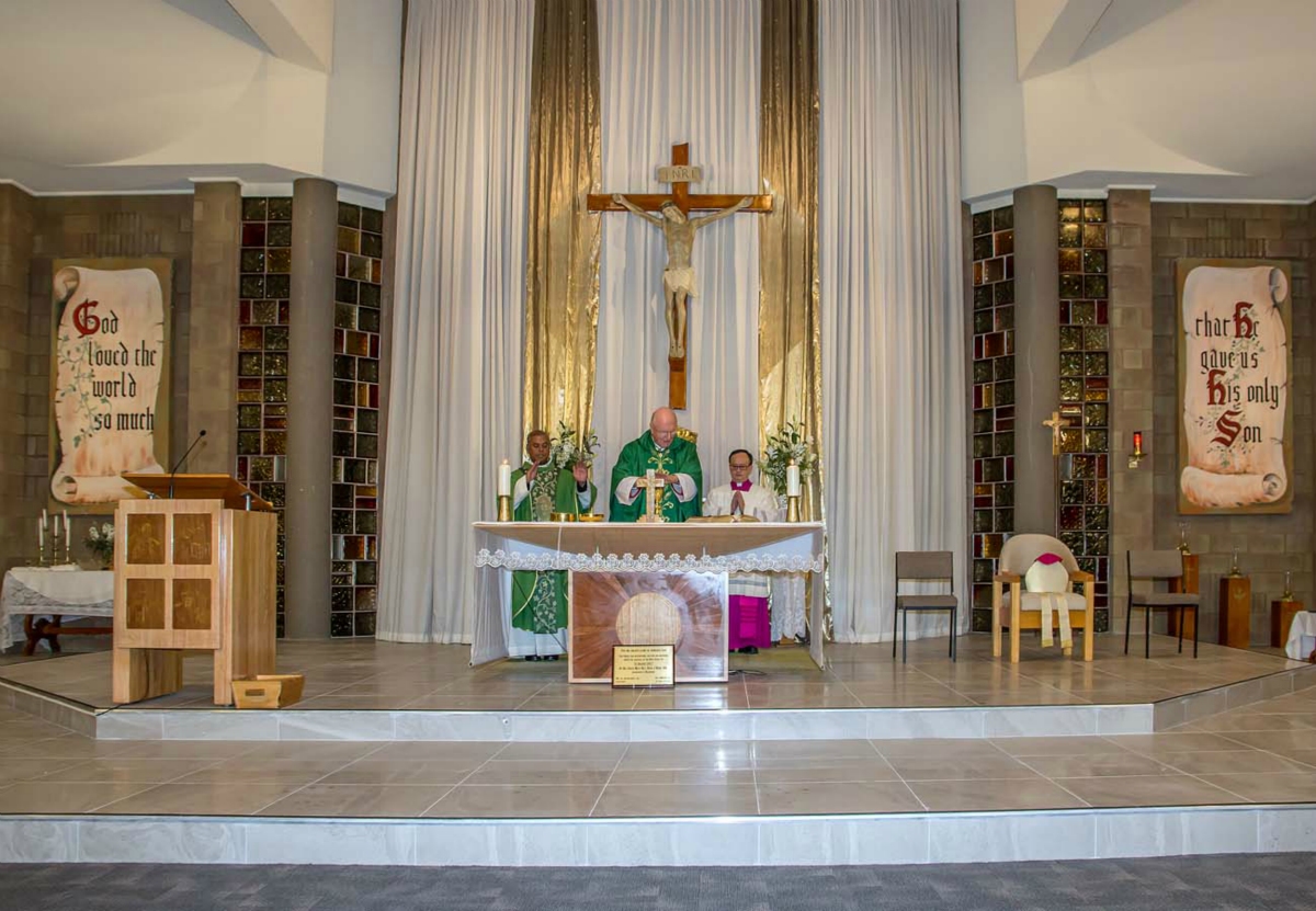 Thanksgiving Mass Refurbishment 12 Aug